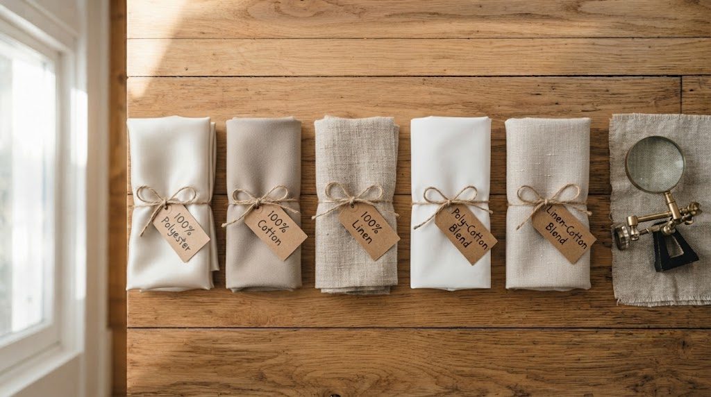 Polyester, Cotton, Linen, and the Blends In Between — What Actually Matters for a Curtain