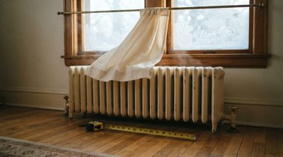 Radiator + Curtain = Problem. Here's How to Solve It