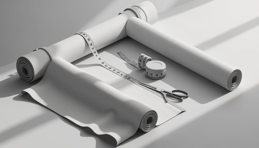 Visual context for custom length curtains