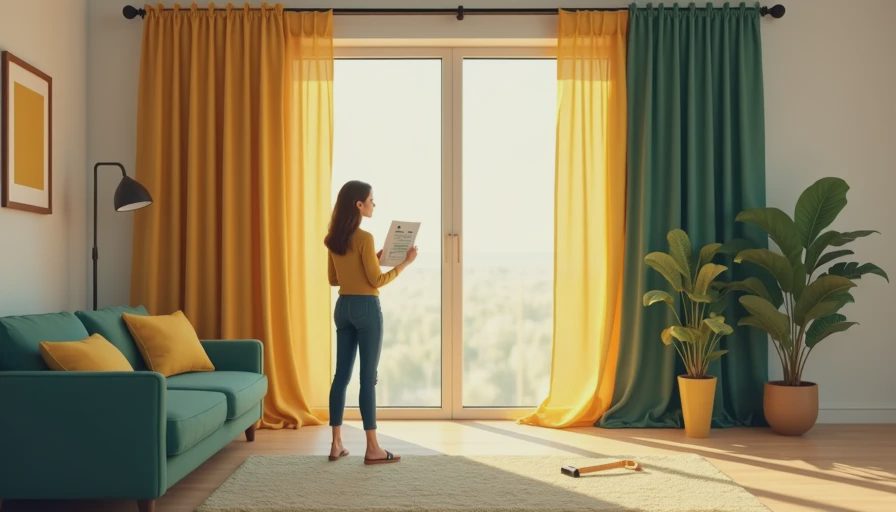 Visual context for how much do custom made curtains cost