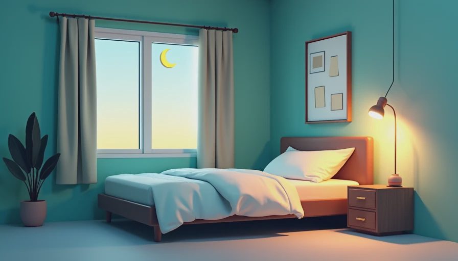 Visual context for blackout blinds